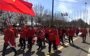 ورود جالب توجه چینی ها به آزادی/عکس