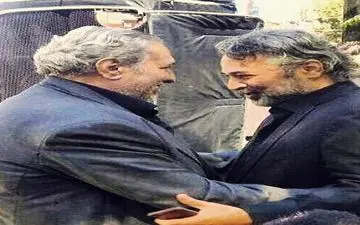 عکس/ 2 بازیگر مرحوم 45 روز پیش در آغوش هم 