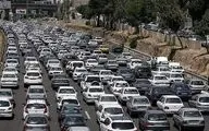 تهران-کرج  از ترافیک سنگینی برخوردار است