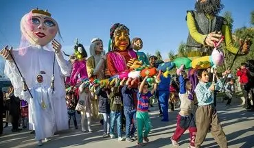شادپیمایی عروسک ها در دیار آناهیتا