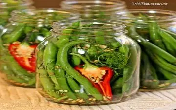 آموزش ترشی لوبیا سبز | خیلی خوشمزه س امتحانش کنید