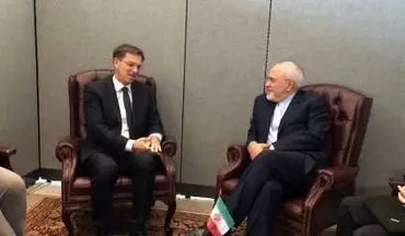 دیدار وزیر خارجه اسلوونی با وزیر خارجه ایران در در مجمع عمومی سازمان ملل