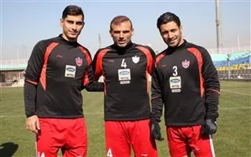 سید جلال حسینی در تمرین امروز پرسپولیس حاضر شد