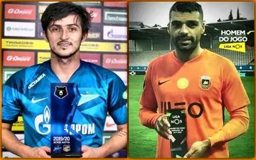 جنگ بزرگ طارمی و سردار در لیگ قهرمانان اروپا/فیلم