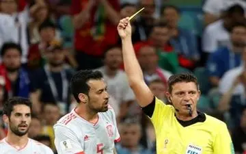  کارت زرد بازیکنان برای مرحله نیمه نهایی جام جهانی پاک می‌شود