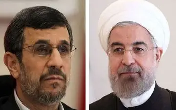 شوخی مشابه روحانی و احمدی‌نژاد در مجلس و جواب ثابت لاریجانی! +فیلم 