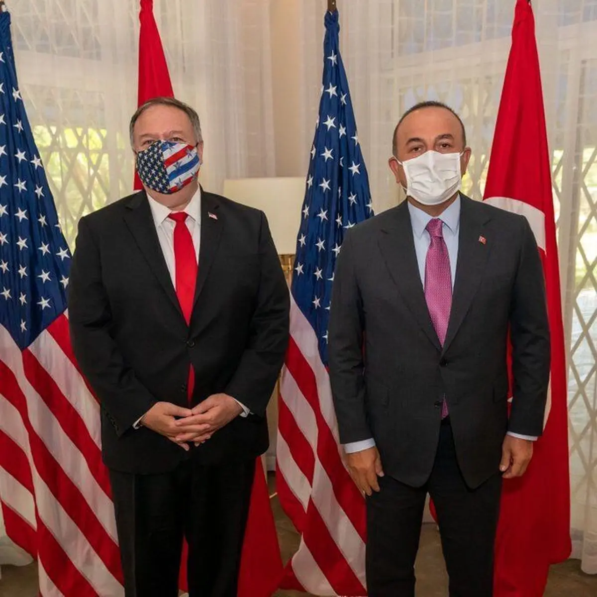  وزرای خارجه آمریکا و ترکیه دیدار کردند