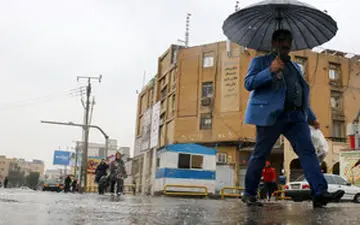 فعالیت سامانه بارشی در کشور تا روز شنبه/ بارش تگرگ و وزش باد شدید