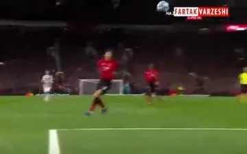 واکنش های فوق العاده بیرانوند و دخیا در برابر ژاوی و رونالدو 