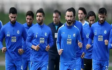 اعلام زمان تمرین امروز استقلال 