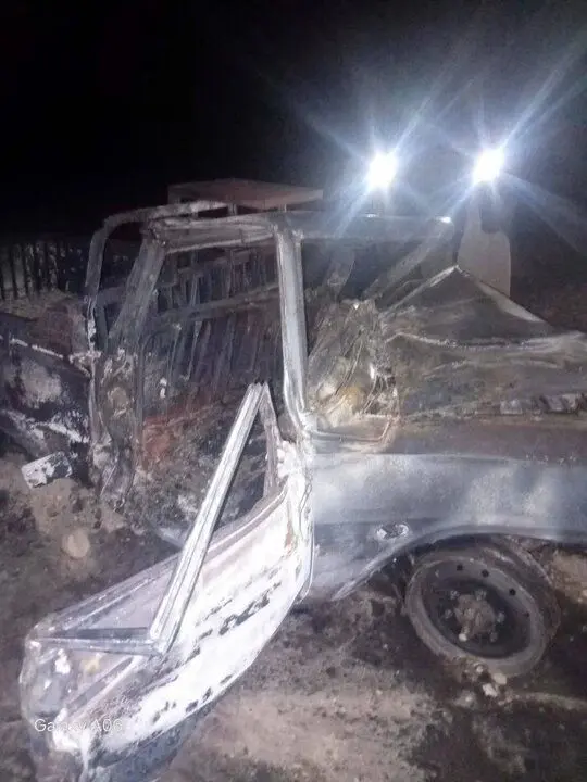 ۸ کشته در برخورد خودروی حامل سوخت قاچاق در جنوب کرمان