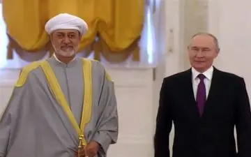سلطان عمان با پوتین دیدار کرد