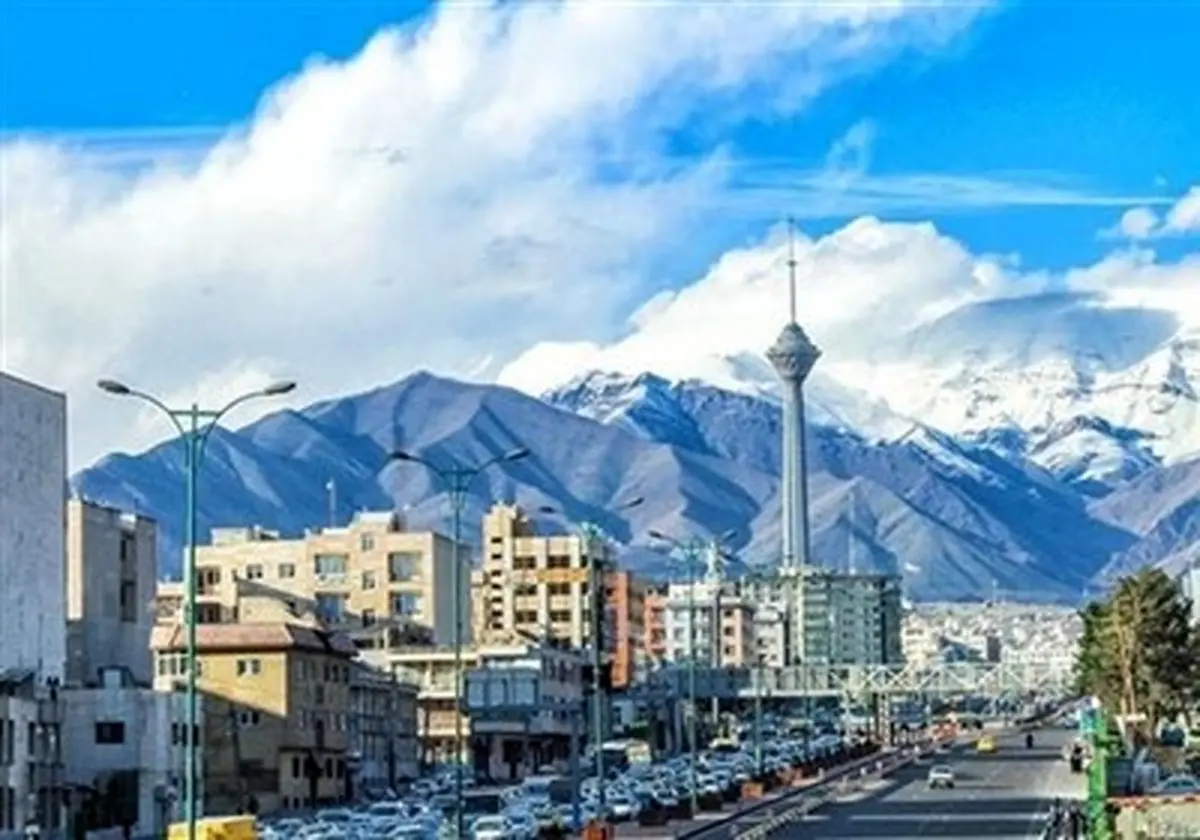  وضعیت هوای تهران قابل تنفس است