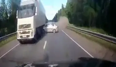 حادثه خونین در بزرگراه + فیلم
