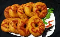 خوردن رو برای دلبندت لإت بخش کن| طرز تهیه  دونات پیتزایی 