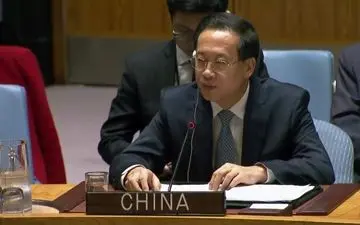 نماینده چین در سازمان ملل: از حق فلسطینی ها برای داشتن کشوری مستقل حمایت می کنیم