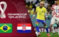خلاصه بازی کرواسی 1 - برزیل 1 + ویدئو