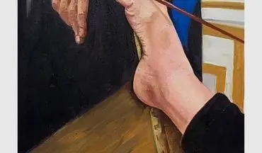 «نقاشی با نفس عشق» در بهارک | روایت جسارت و زیبایی با قلم پا و دهان