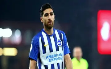 غیبت احتمالی جهانبخش از ترکیب برایتون مقابل ساوتهمپتون