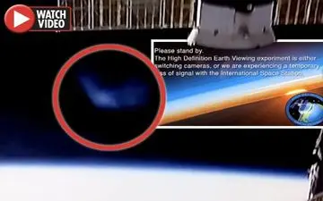 قطع پخش زنده ناسا پس از رویت شی عجیب! +فیلم 