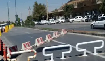 پل میدان بار همدان برای انجام عملیات فنی مسدود شد