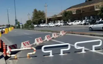 پل میدان بار همدان برای انجام عملیات فنی مسدود شد