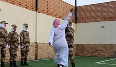 تمرین نظامی عجیب افسران زن ارتش عربستان که سوژه تمسخر رسانه‌های جهان شد 