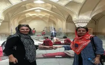 "لاله اسکندری" در حمام وکیل + عکس