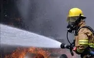 آتش سوزی بزرگ در در کرج / آژیر ماشین های آتش نشانی همه را نگران کرد 