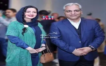 تیپ متفاوت شیلا خداداد در کنار مهران مدیری + عکس