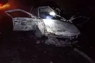 تصادف مرگبار در بزرگراه شهید صیاد شیرازی: کشته و زخمی شدن ۲ نفر