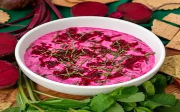 بورانی لبو مجلسی و فوق العاده خوشمزه رو این طوری درست کن!