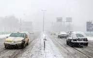 کولاک برف و وزش باد شدید در ۱۵ استان