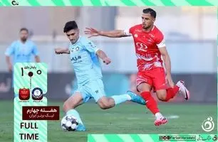 خلاصه بازی گل گهرسیرجان 0 - پرسپولیس 1 + ویدئو