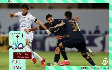 خلاصه بازی گل‌گهر سیرجان 1 - استقلال 1 + ویدئو