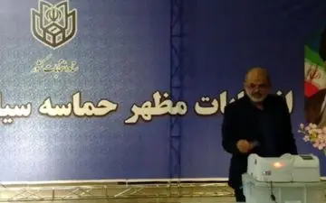 وزیر کشور به پای صندوق رأی رفت

