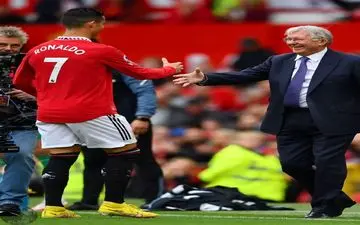 تقدیر از کریستیانو رونالدو با حضور فرگوسن 