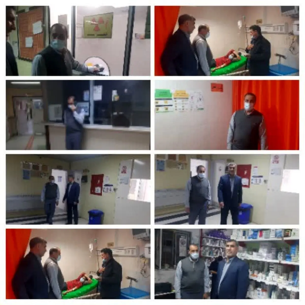 بازدید شبانه و سرزده فرماندار چرداول از بیمارستان‌ امام علی (ع) سرابله