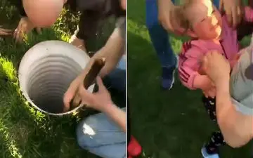 نجات معجزه آسای دختر خردسال توسط پسر ۱۲ ساله!