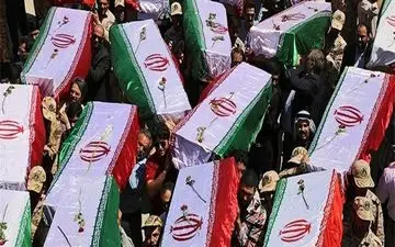 پیکر پاک و مطهر 64 شهید از طریق مرز شلمچه وارد کشور می‌شود