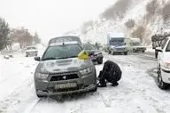‌تردد در محور های کوهستانی زنجان با زنجیر چرخ امکان پذیر است