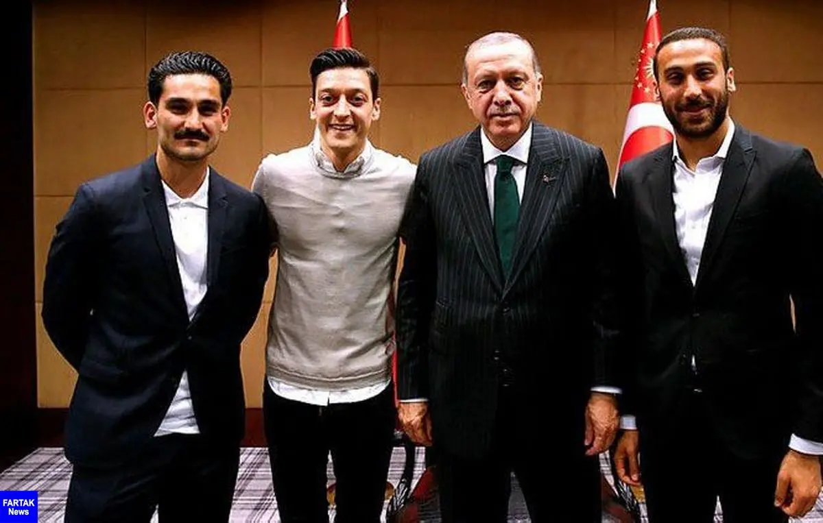 جنجال عجیب دیدار 2 فوتبالیست سرشناس آلمانی با رئیس جمهور ترکیه
