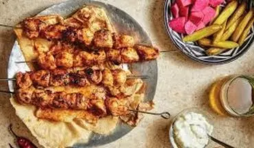 طرز تهیه جوجه کباب لبنانی به روش رستورانی| طعمش بی نظیره