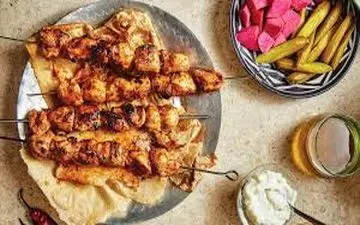 طرز تهیه جوجه کباب لبنانی به روش رستورانی| طعمش بی نظیره