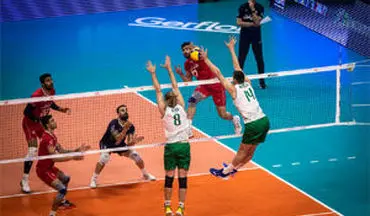 تیم ملی والیبال ایران برابر بلغارستان شکست خورد