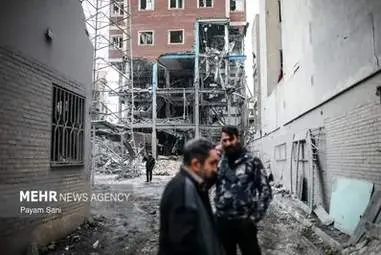 عکس / آثار وحشتناک حمله به محله بریانک تهران