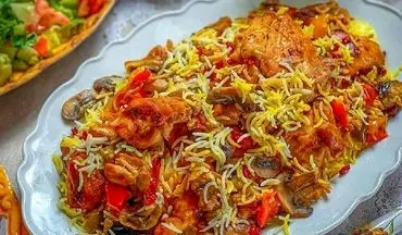 طرز تهیه پلو مخلوط مشهدی خوشمزه / دستور مجلسی و سنتی با طعم عالی