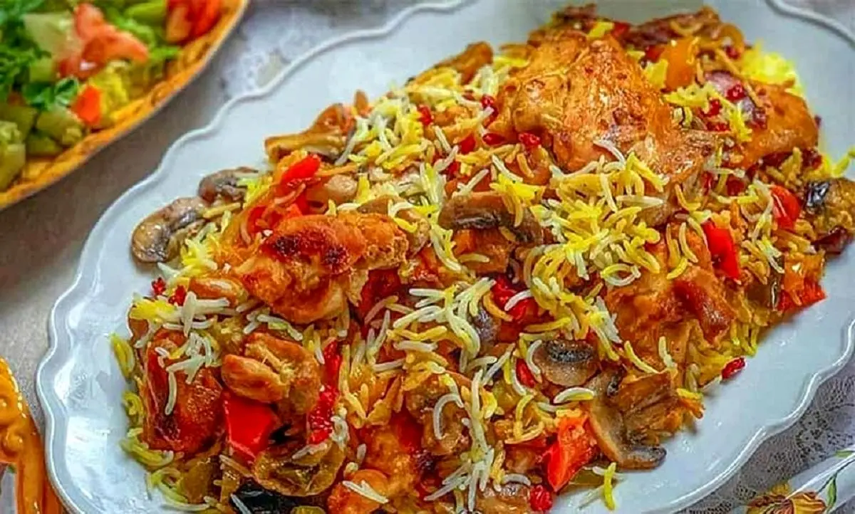 طرز تهیه پلو مخلوط مشهدی خوشمزه / دستور مجلسی و سنتی با طعم عالی