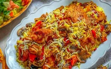 طرز تهیه پلو مخلوط مشهدی خوشمزه / دستور مجلسی و سنتی با طعم عالی