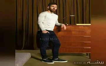 وقتی بهترین فوتبالیست دنیا وارد دنیای مدلینگ میشود + عکس
